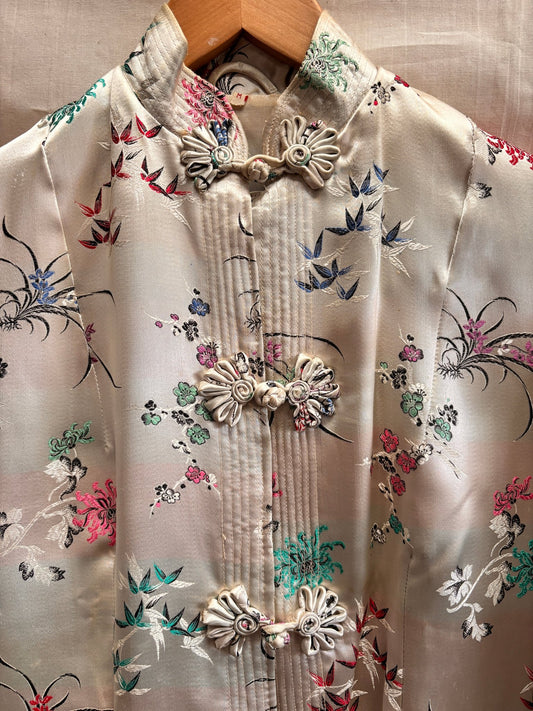 1960s Vintage Chinese Satin Lounge Set - I'd Wear That