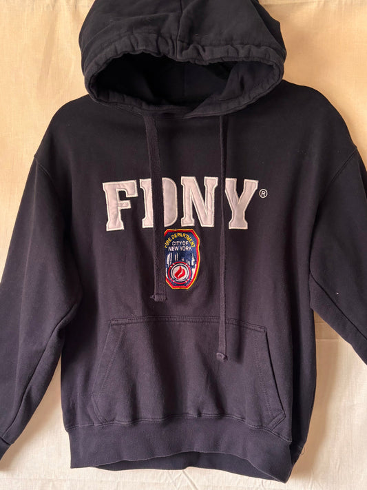 Official FDNY Hoodie – New York City Fire Department Navy Hoodie