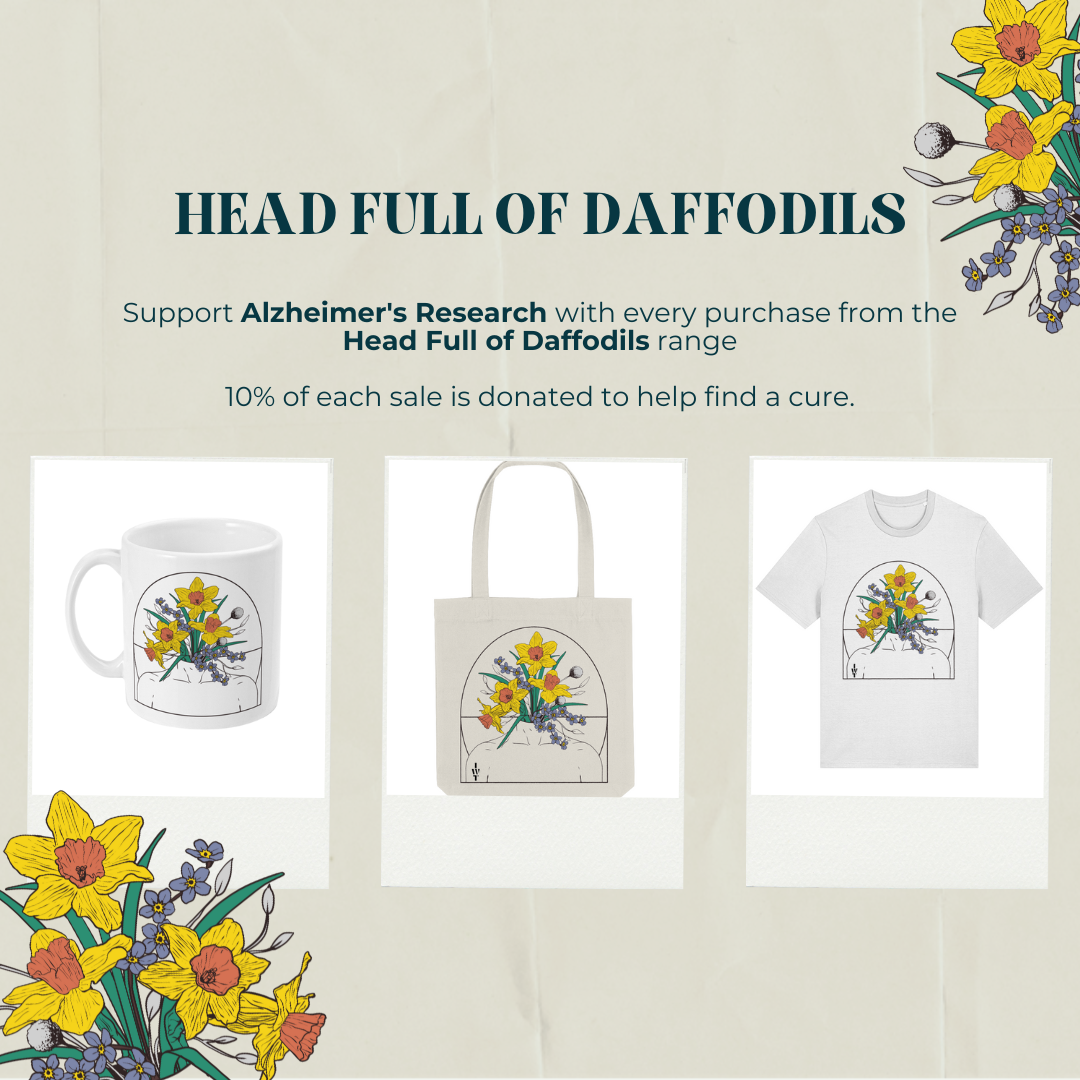 Head Full of Daffodils Charity Unisex T-Shirt
