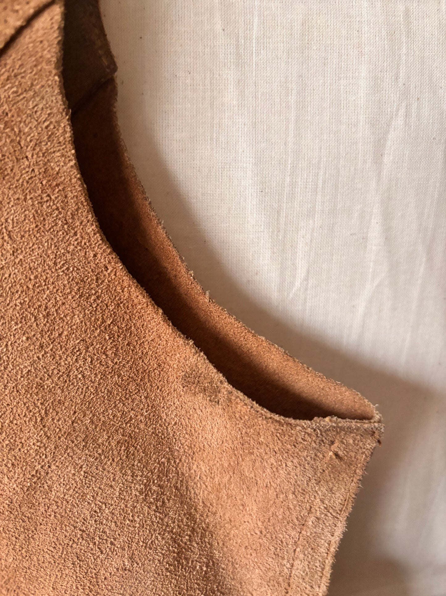 Gilet vintage en laine brodée SGDN – Style bohème western