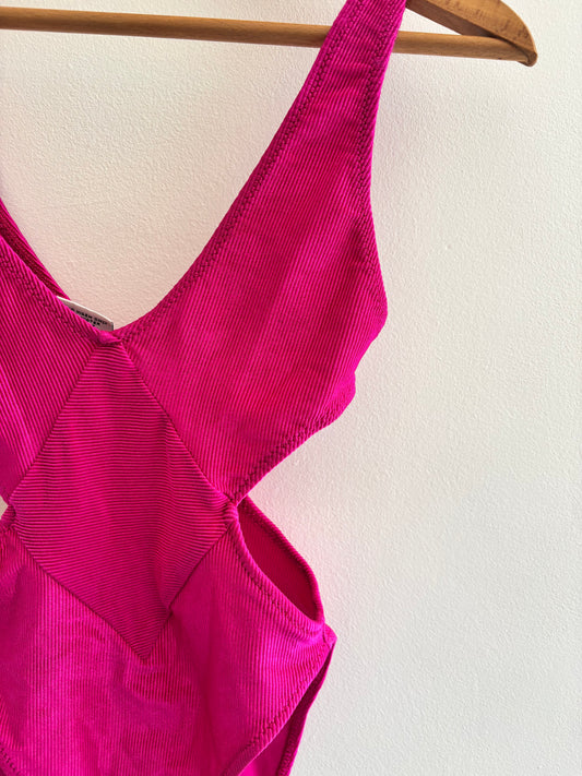 Vintage 80s Halfmoon USA Cut-Out Swimsuit