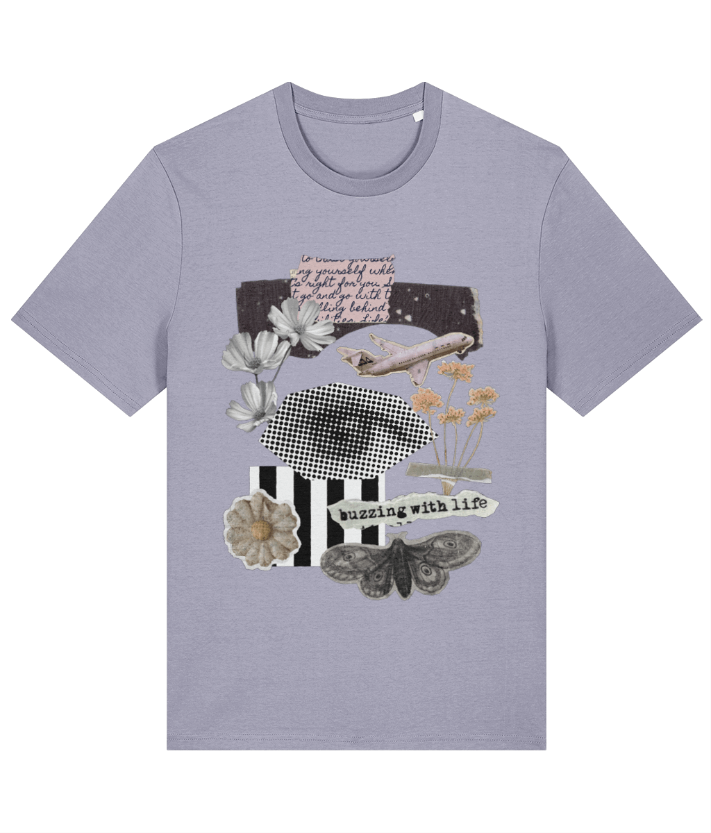 Buzzing With Life Collage T-Shirt - I'd Wear That