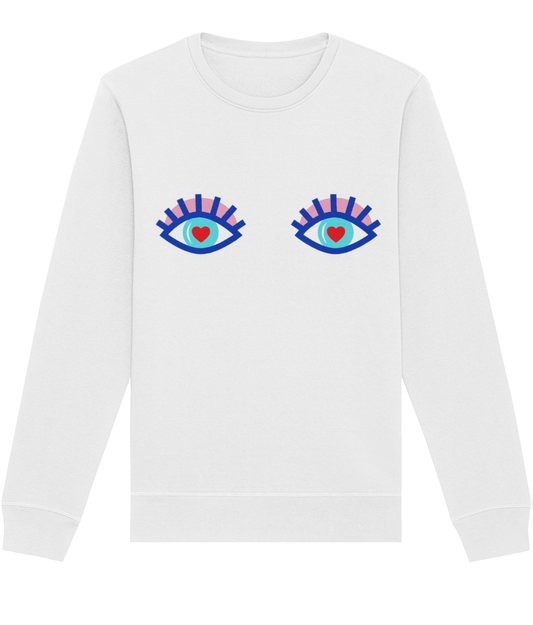 Eyes of Love Sweatshirt - I'd Wear That