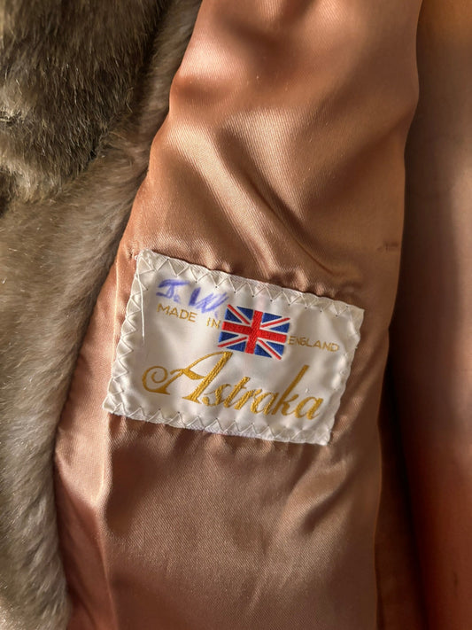 Vintage Astraka Faux Fur Coat – Brown Mid Length - I'd Wear That