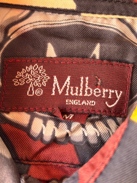 Vintage Mulberry Silk Motorsport Print Shirt - I'd Wear That