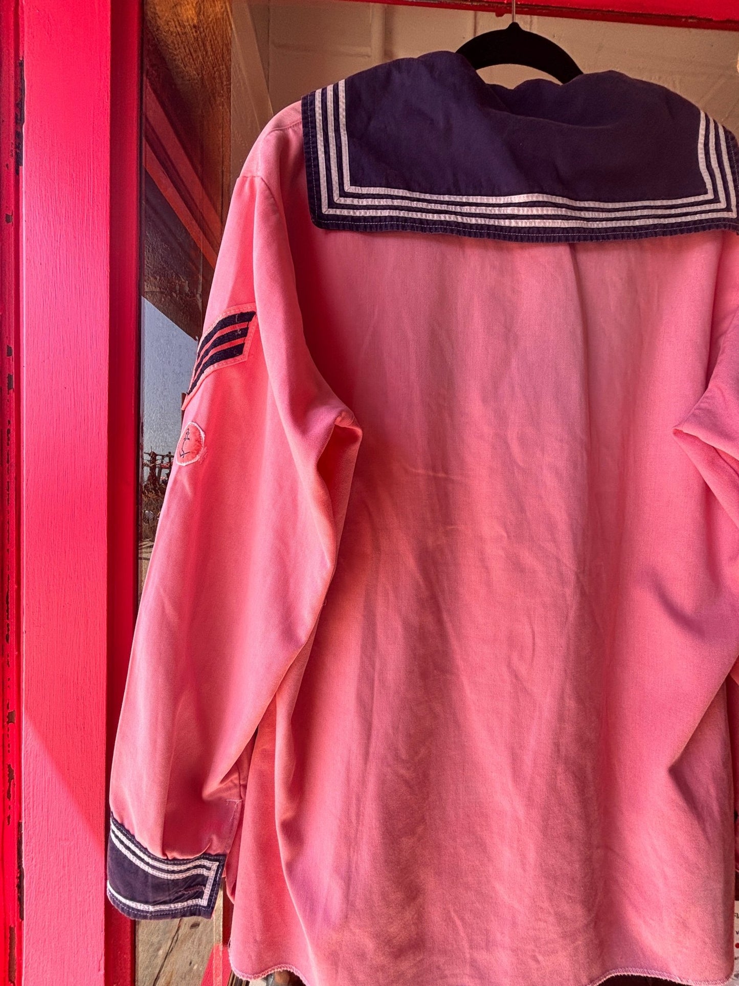 Vintage Pink Sailor Middy Blouse - I'd Wear That