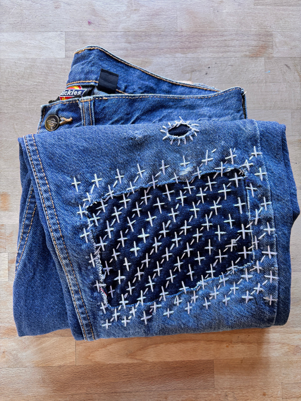 Gilet vintage en laine brodée SGDN – Style bohème western
