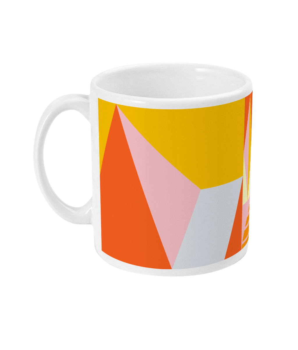 11oz Mug | Geometric Abstract Mug - I'd Wear That