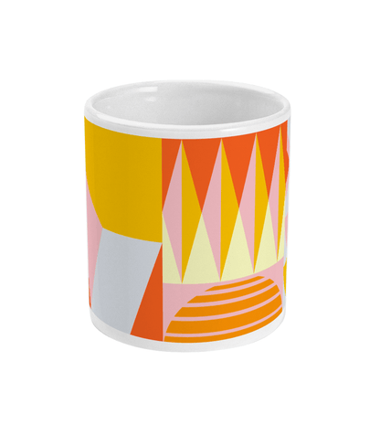 11oz Mug | Geometric Abstract Mug - I'd Wear That