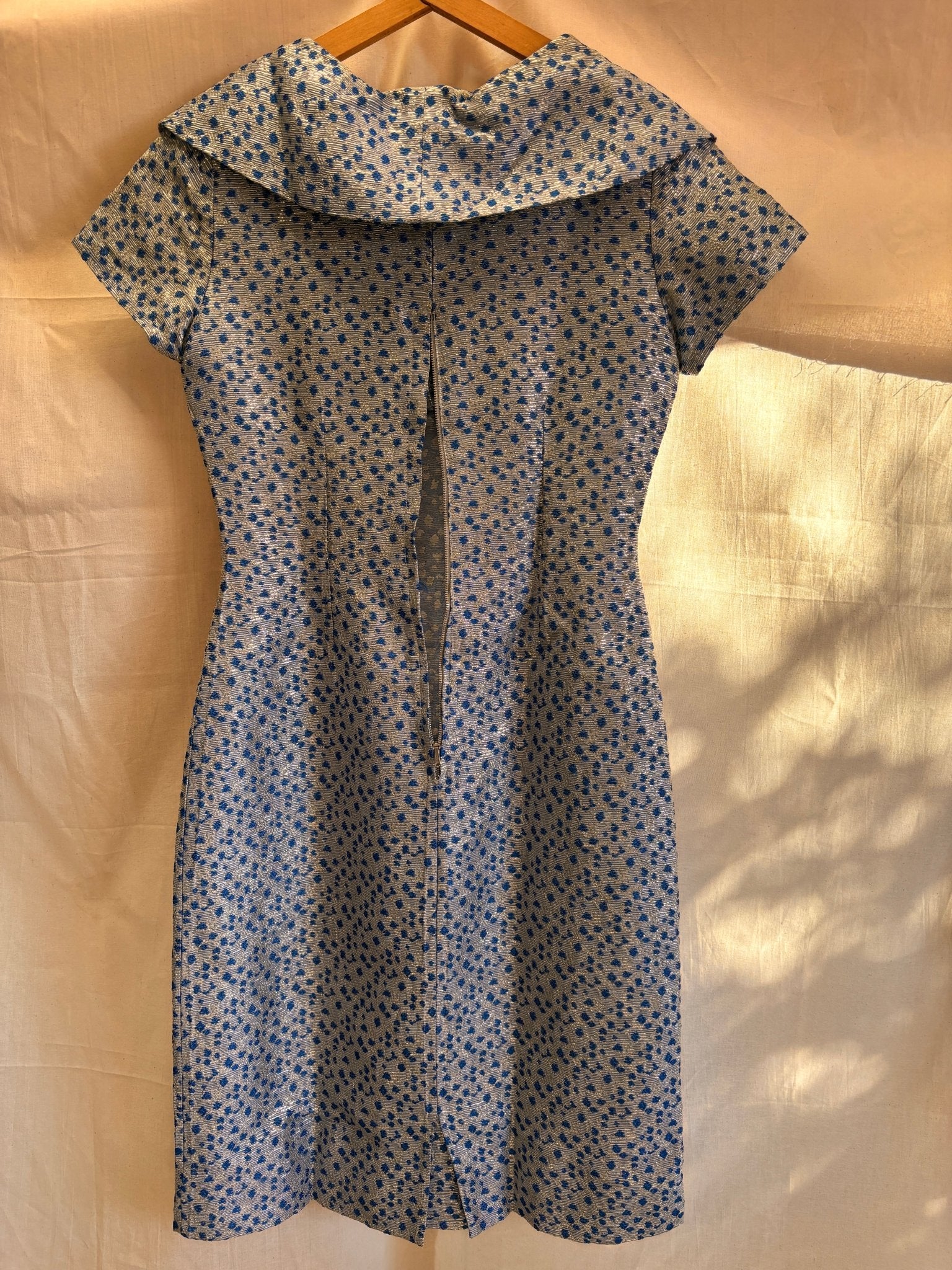 1960s Lamé Cocktail Dress with Bow Detail - I'd Wear That