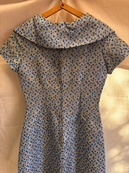 1960s Lamé Cocktail Dress with Bow Detail - I'd Wear That