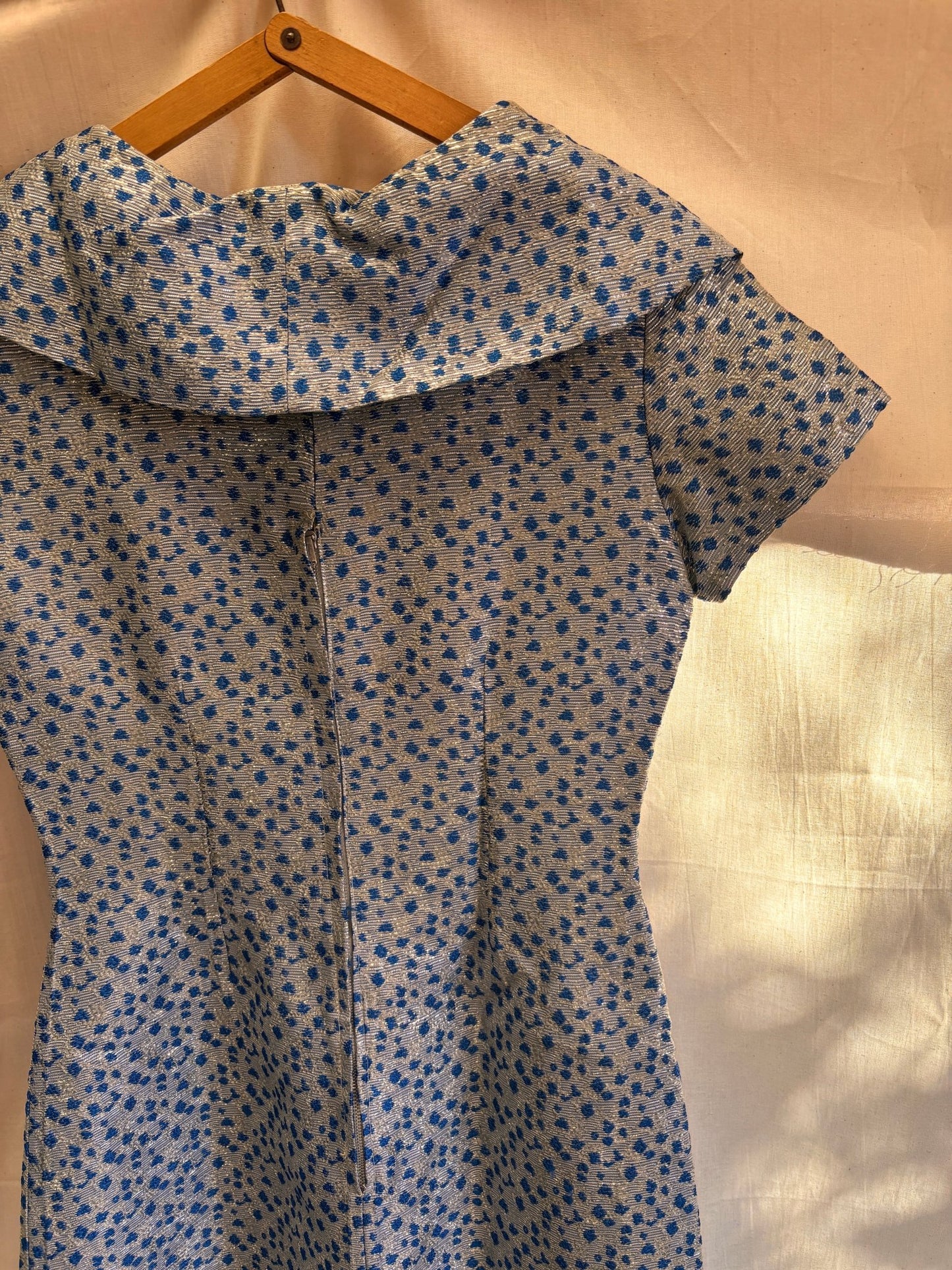 1960s Lamé Cocktail Dress with Bow Detail - I'd Wear That