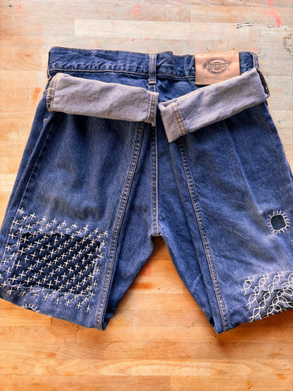Gilet vintage en laine brodée SGDN – Style bohème western