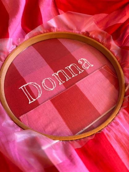 Broderie personnalisée avec nom ou initiales