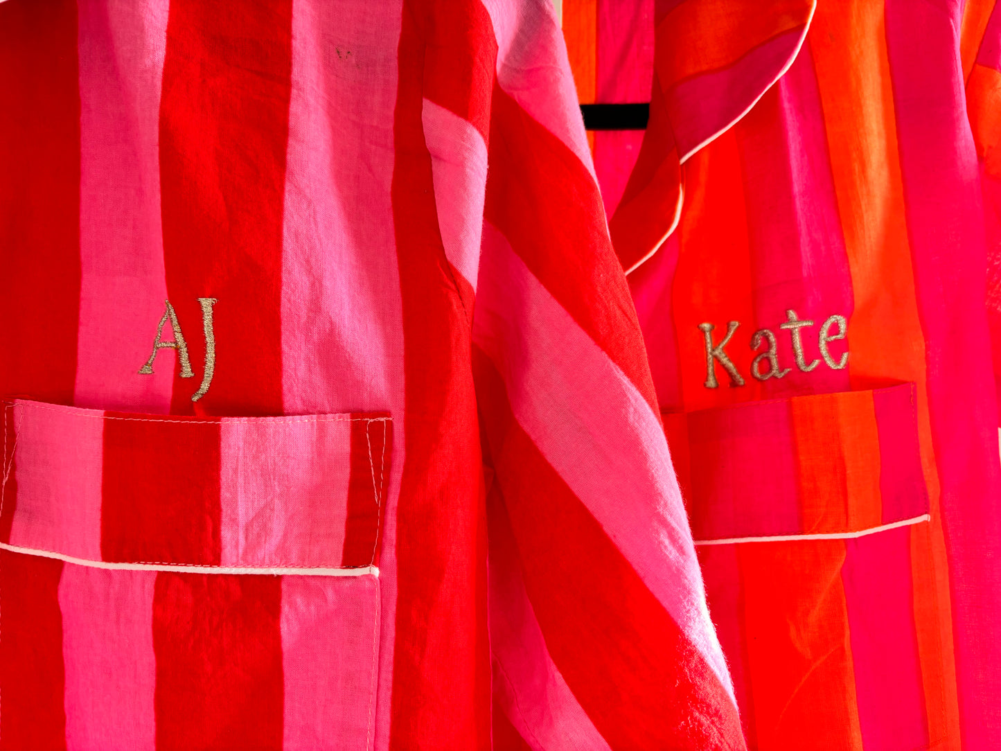 Broderie personnalisée avec nom ou initiales