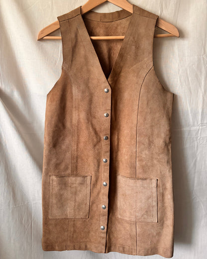 Gilet vintage en laine brodée SGDN – Style bohème western