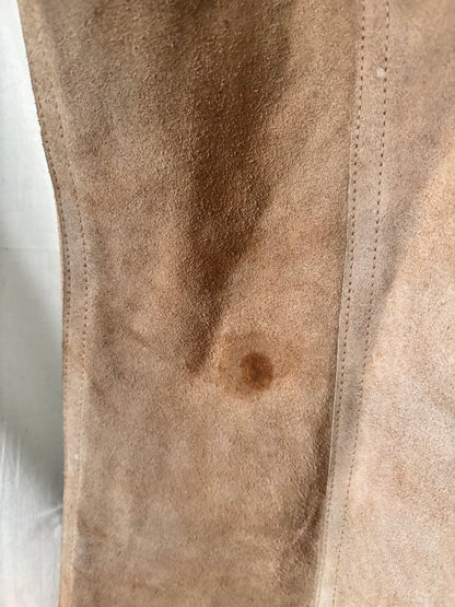 Gilet vintage en laine brodée SGDN – Style bohème western