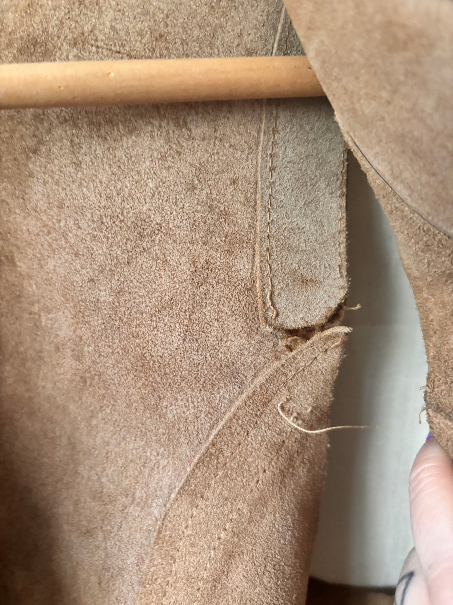 Gilet vintage en laine brodée SGDN – Style bohème western