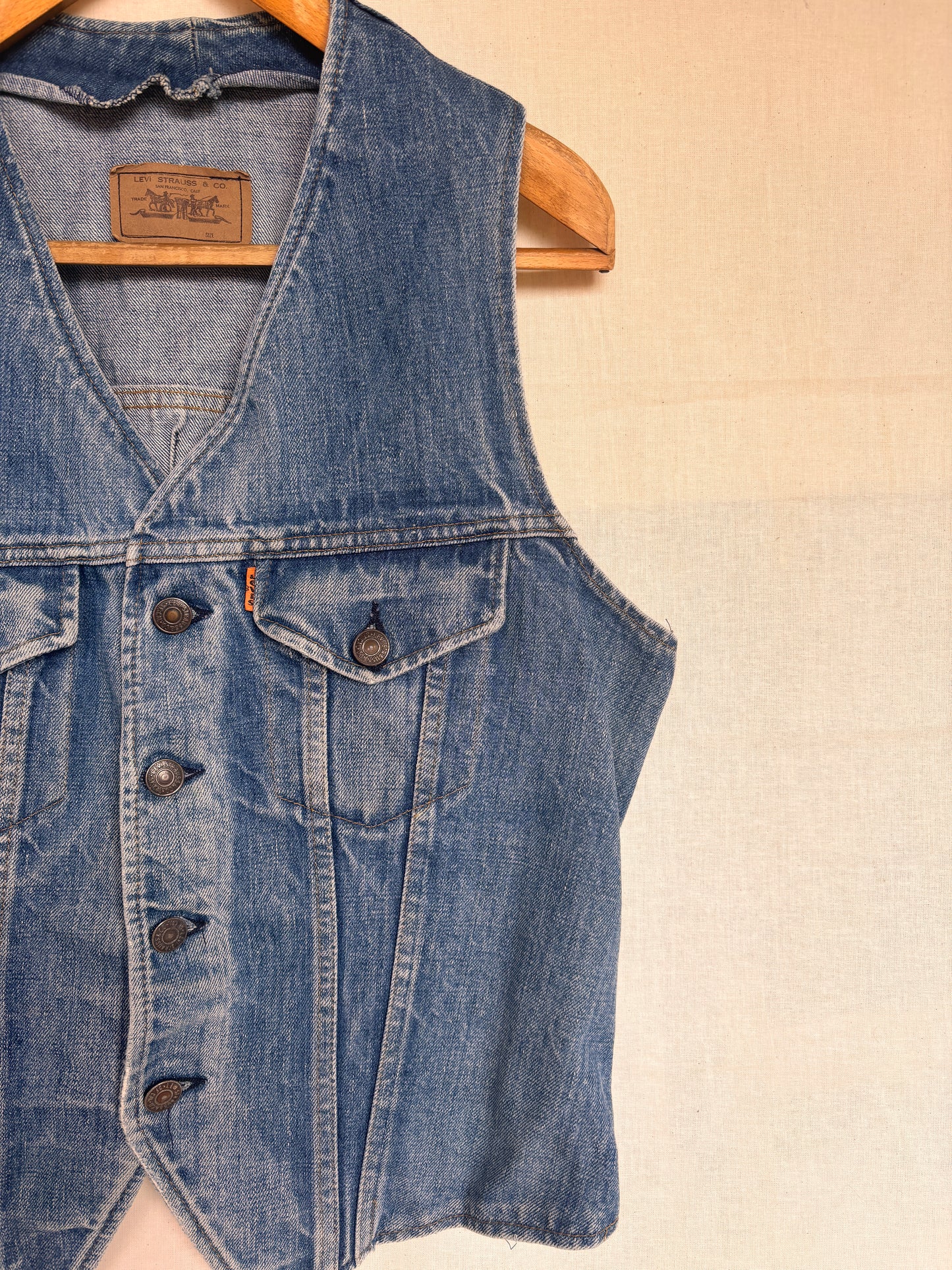 Gilet vintage en laine brodée SGDN – Style bohème western