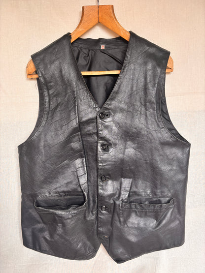 Gilet vintage en laine brodée SGDN – Style bohème western