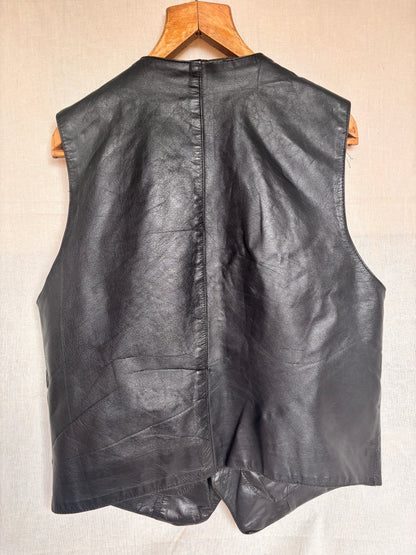 Gilet vintage en laine brodée SGDN – Style bohème western