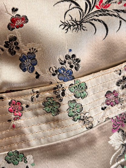 Vintage 1960s Chinese Satin Lounge Set