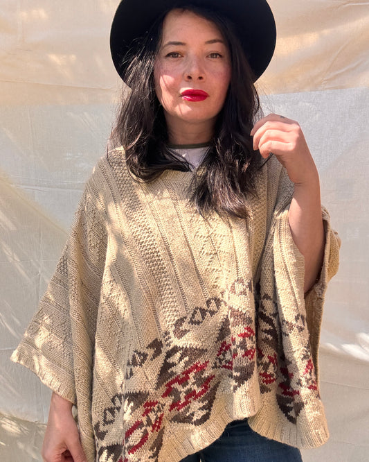 Ralph Lauren Denim & Supply Poncho Knit