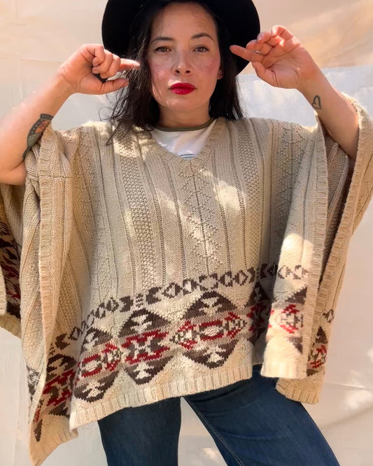 Ralph Lauren Denim & Supply Poncho Knit