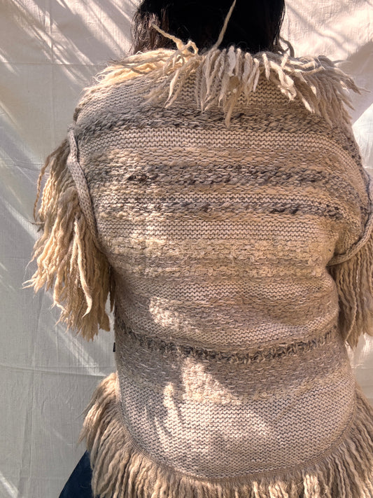 Vintage Just Cavalli Sleeveless Knit Cardigan