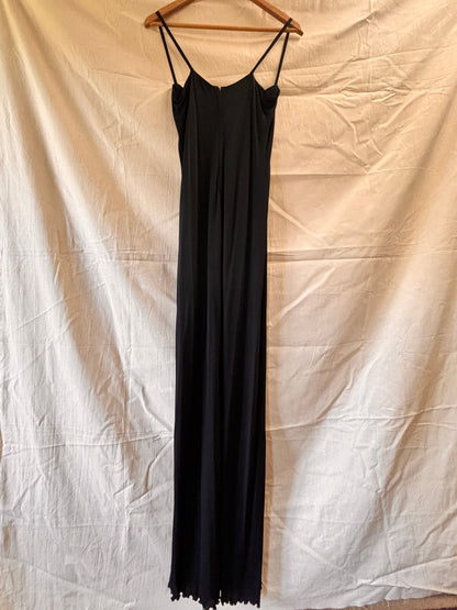Robe boutonnée rose à motifs géométriques des années 1970
