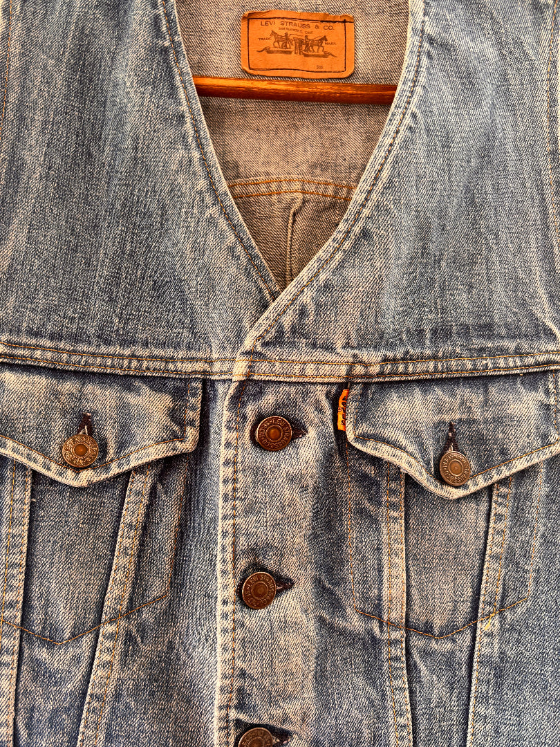 Gilet vintage en laine brodée SGDN – Style bohème western