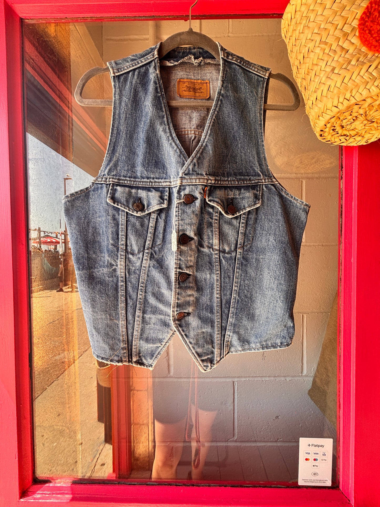 Gilet vintage en laine brodée SGDN – Style bohème western