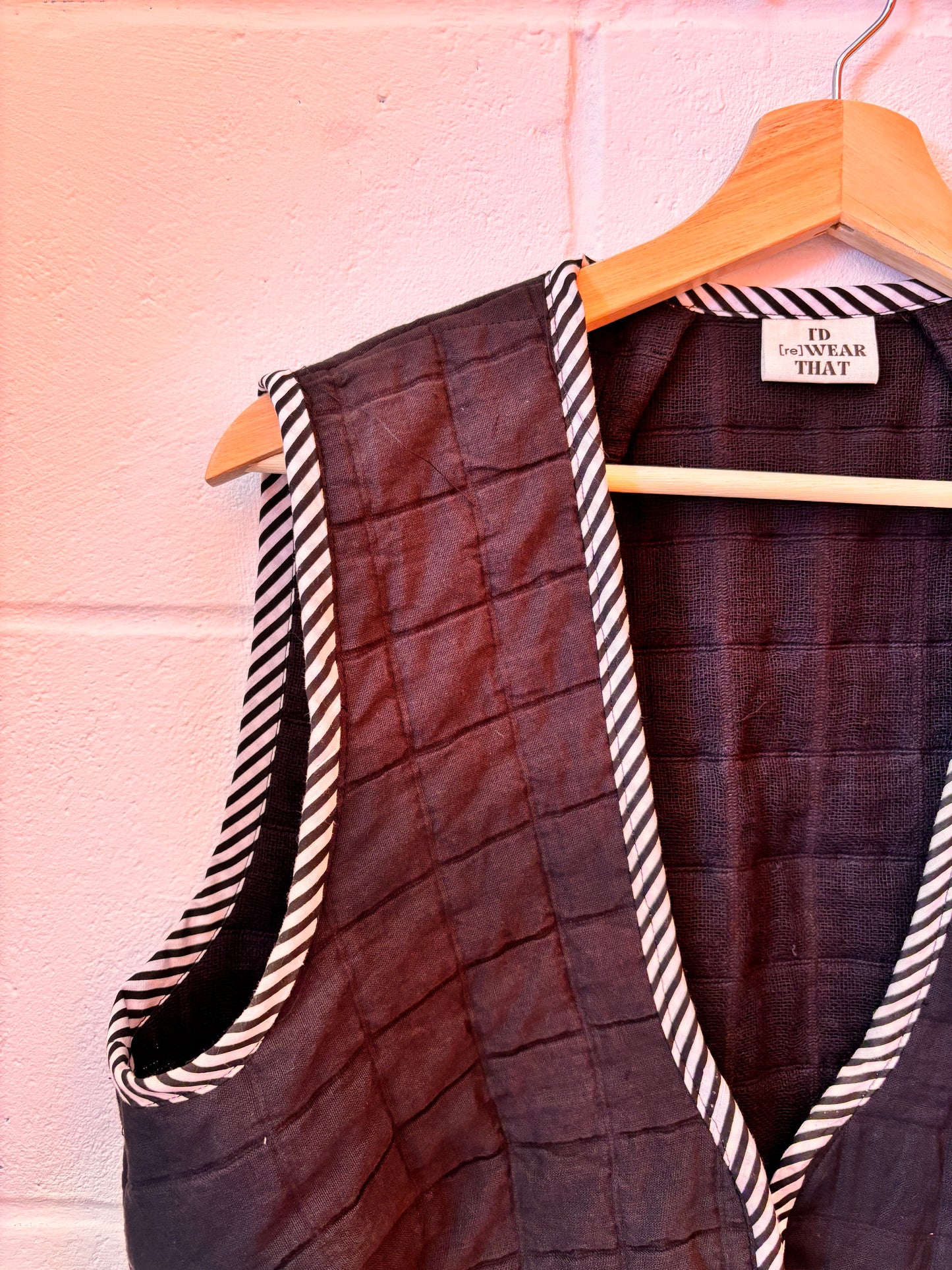 I'd [re]Wear That - The Studio Quilted Vest No.001