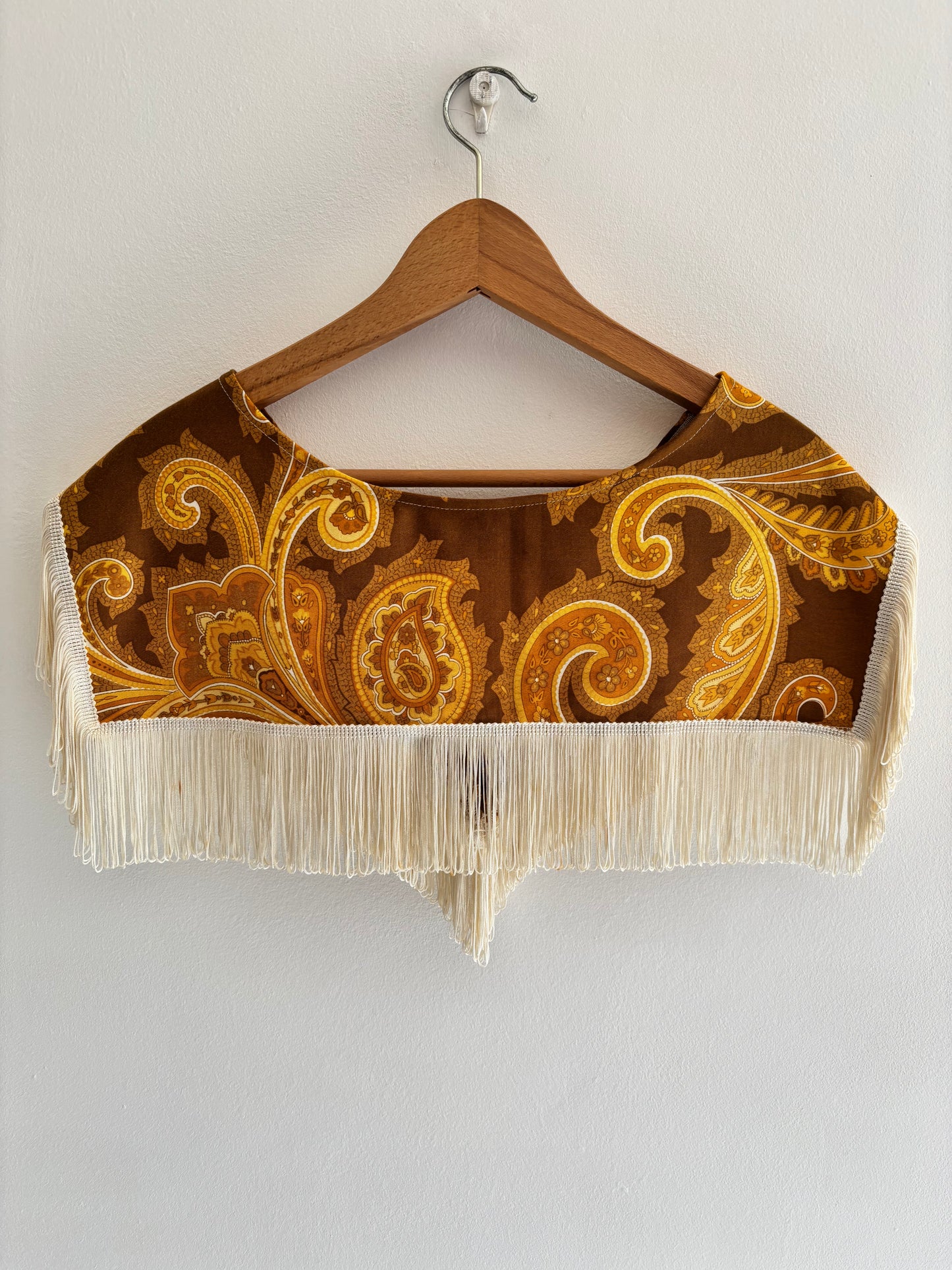 I'd [re]Wear That - Paisley Fringe Western Style Collar