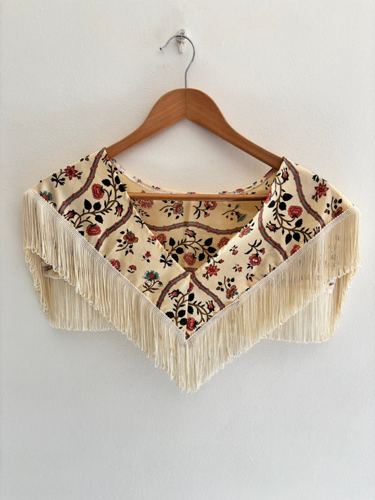 I'd [re]Wear That - Vintage Provencal Fringe Collar