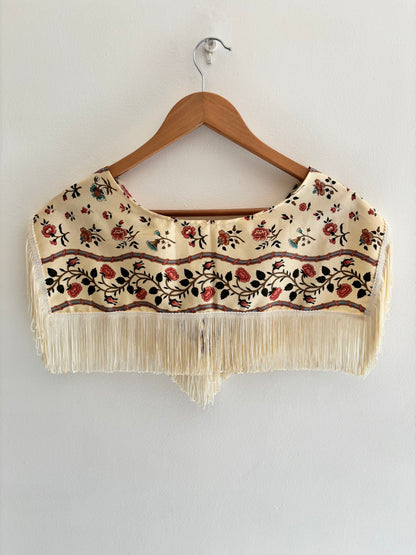 I'd [re]Wear That - Vintage Provencal Fringe Collar