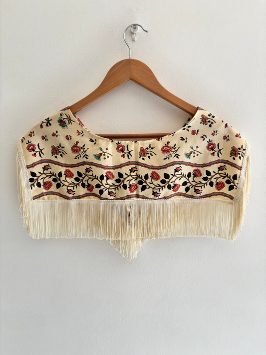 I'd [re]Wear That - Vintage Provencal Fringe Collar