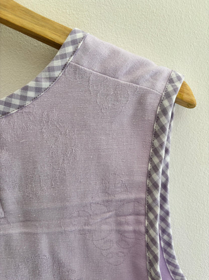 I'd [re]Wear That - Lavender Tie-Front Vest