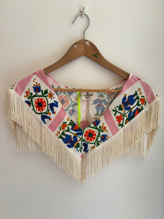 I'd [re]Wear That - Picnic Folk Fringed Collar