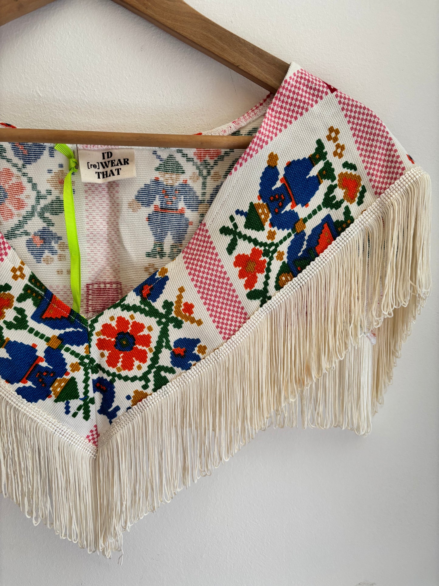 I'd [re]Wear That - Picnic Folk Fringed Collar