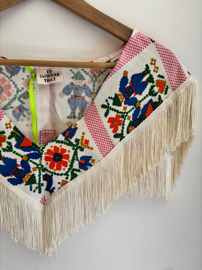 I'd [re]Wear That - Picnic Folk Fringed Collar