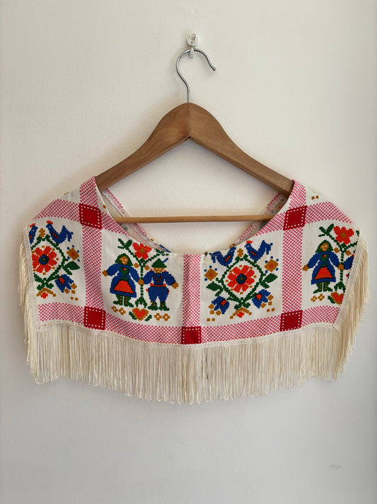 I'd [re]Wear That - Picnic Folk Fringed Collar