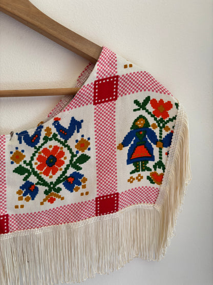 I'd [re]Wear That - Picnic Folk Fringed Collar