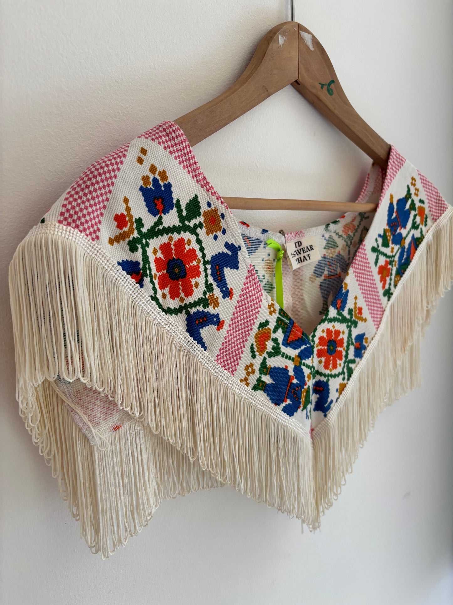I'd [re]Wear That - Picnic Folk Fringed Collar