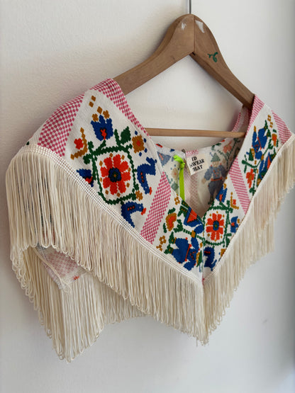 I'd [re]Wear That - Picnic Folk Fringed Collar