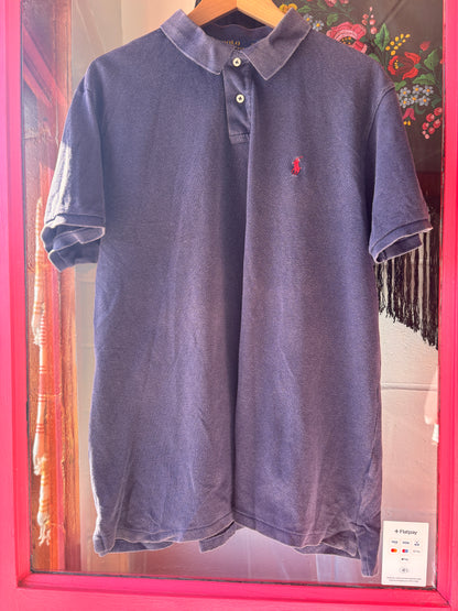 Polo Ralph Lauren Navy Cotton Polo Shirt – XXL