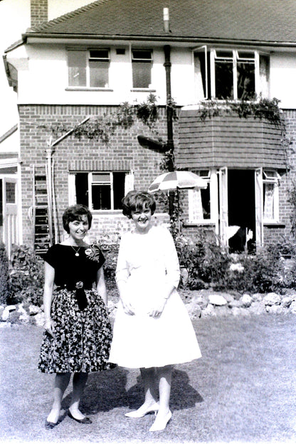 Vintage 1960s Alan Gay Floral Midi Skirt