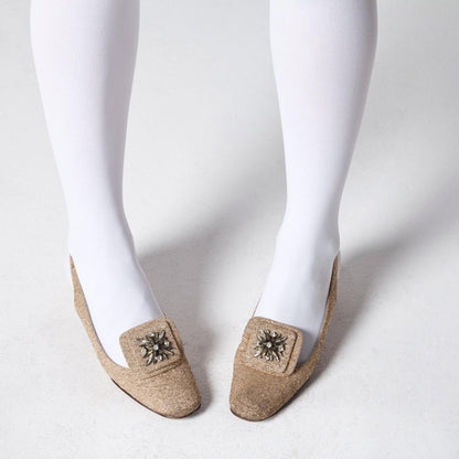 Vintage 1960s Gold Lame Bally International Heels