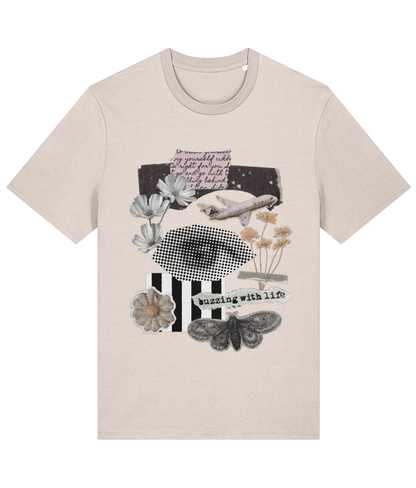 Buzzing With Life Collage T-Shirt - I'd Wear That