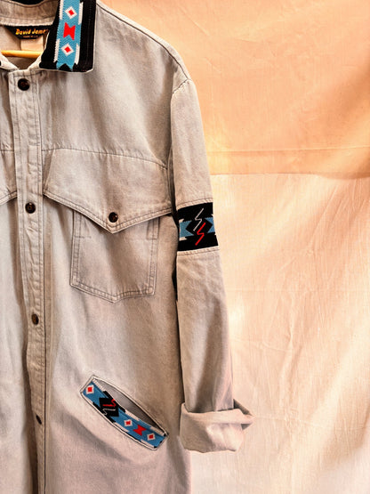 David James Western Oversized Denim Duster - I'd Wear That